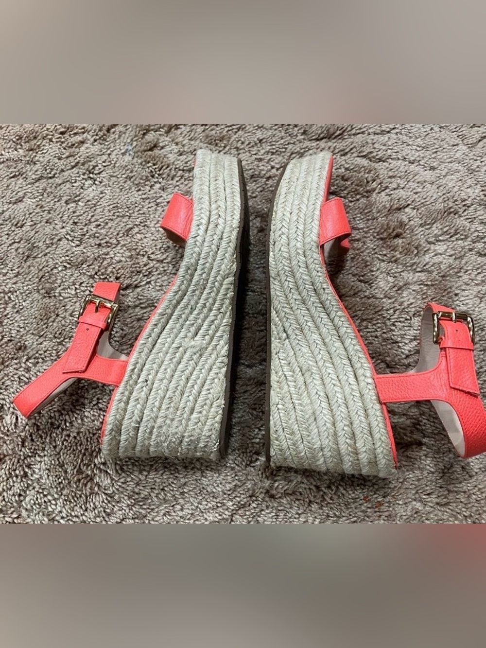 Kate Spade Tarin' Platform Espadrille Wedge Sandal * Size 10 - Picture 13 of 16